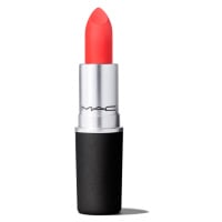 MAC Cosmetics Matná vyživující rtěnka Powder Kiss (Lipstick) 3 g Mandarin O