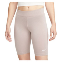 Nike SPORTSWEAR ESSENTIAL Dámské kraťasy, béžová, velikost