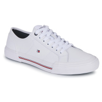 Tommy Hilfiger CORE CORPORATE VULC LEATHER Bílá