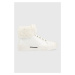 Sneakers boty Love Moschino bílá barva,
