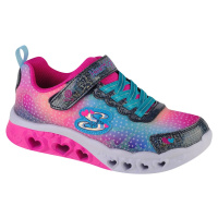 BAREVNÉ DÍVČÍ SVÍTÍCÍ TENISKY SKECHERS FLUTTER HEART LIGHTS Barevná