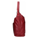 Dámská kožená kabelka Lagen Dana - červená