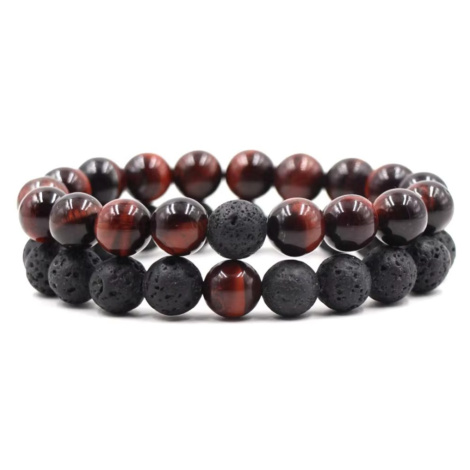 Korálkový dvojitý náramek