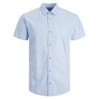 Jack&Jones Pánská košile JJESUMMER Slim Fit 12220136 Cashmere Blue