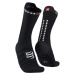 COMPRESSPORT Cyklistické ponožky klasické - PRO RACING V4.0 ULTRALIGHT BIKE - černá/bílá