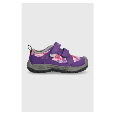 Dětské boty Keen fialová barva