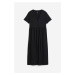 H & M - Propínací šaty - černá