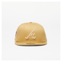 New Era Atlanta Braves Side Patch 9FIFTY Snapback Cap Bronze/ Nfl Brown Suede