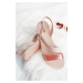 Růžové gumové sandály Vibe