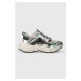 Sneakers boty Buffalo Cld Run stříbrná barva, 1636030