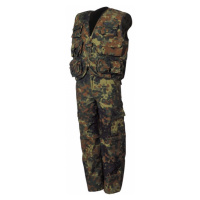 Kalhoty a vesta dětská flecktarn