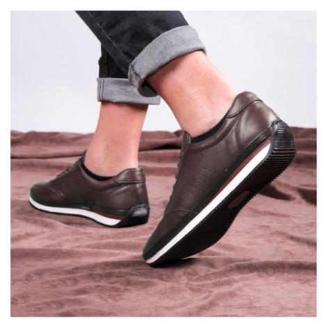 Ducavelli Fagola Pánské ležérní boty z pravé kůže, Ležérní boty, 100% kožené boty, 4 roční obdob
