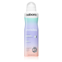 Babaria Deodorant Invisible antiperspirant ve spreji proti bílým a žlutým skvrnám 200 ml