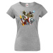 Dámské tričko s potiskem Marvel postavy - ideální dárek pro fanoušky Marvel