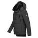 Höhenhorn Pánská zimní bunda s kožešinou HOHENHORN Adamelo Barva: Černá