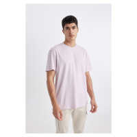 DEFACTO New Regular Fit Crew Neck Short Sleeve 100% Cotton Basic T-Shirt