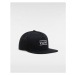 VANS Half Box Snapback Hat Unisex Black, One Size