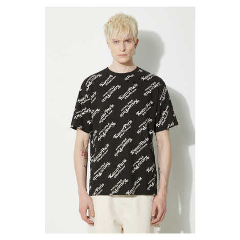 Bavlněné tričko Kenzo by Verdy černá barva, FE58TS0044SY.99J