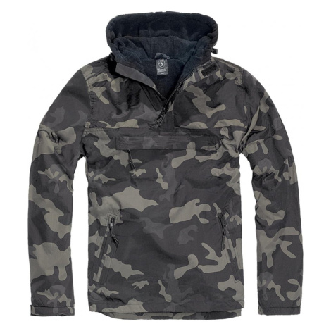 Fleece Pull Over Windbreaker - M90 darkcamo Brandit