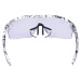 Laceto ARTIE Čiré sportovní brýle, bílá, velikost