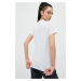 Sportovní tričko Jack Wolfskin Crosstrail Graphic bílá barva