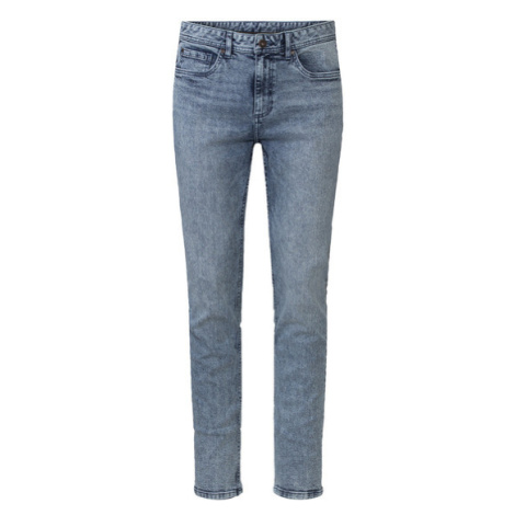 LIVERGY® Pánské džíny „Slim Fit“ (středně modrá / opraná)