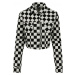 Bunda Urban Classics Ladies Short Check Twill Jacket