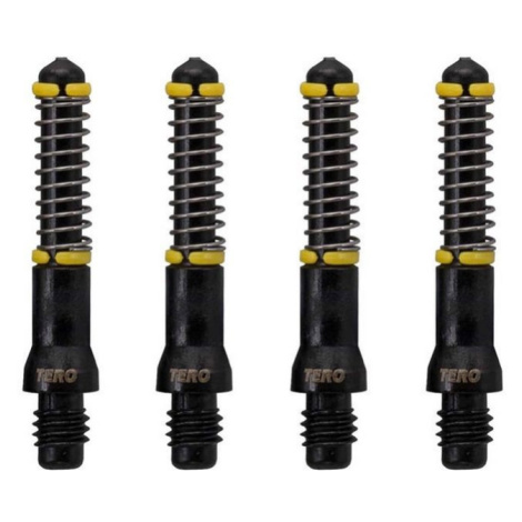 Násadky na šipky Cuesoul TERO AK7 černé, délka 25mm (A)