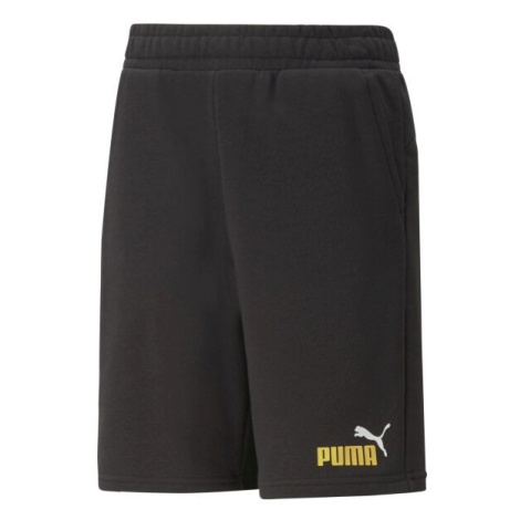 Puma ESSENTIALS+2 COL SHORTS Chlapecké šortky, černá, velikost