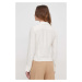 Košile Sisley dámská, béžová barva, regular, s klasickým límcem