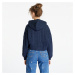 Tommy Jeans Center Flag Cable Hoodie Blue