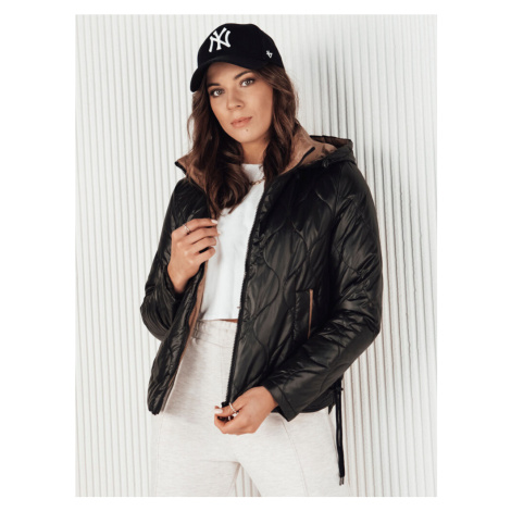 Dámská prošívaná bunda MAXWELL Barva zlatá DSTREET TY4110 Barva: Černá