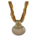 GAIRA náhrdelník Tenochtitlan 31202 hnědý