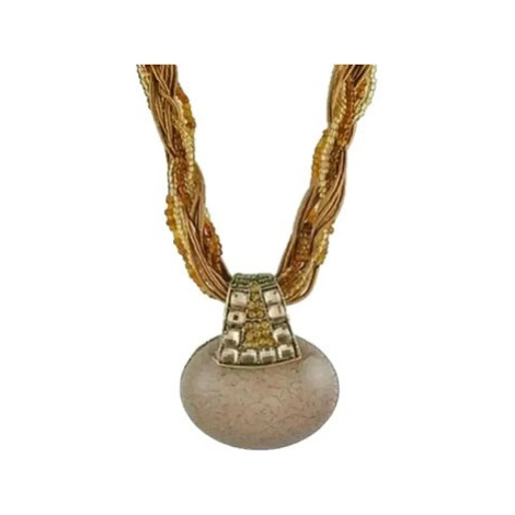 GAIRA náhrdelník Tenochtitlan 31202 hnědý