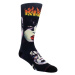 ponožky KISS - DYE SUBLIMATION CREW - BLACK - PERRI´S SOCKS