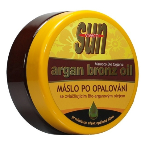 Sun Vital Sun Vivaco Zvláčňující tělové máslo a Bio-arganovým olejem 200 ml