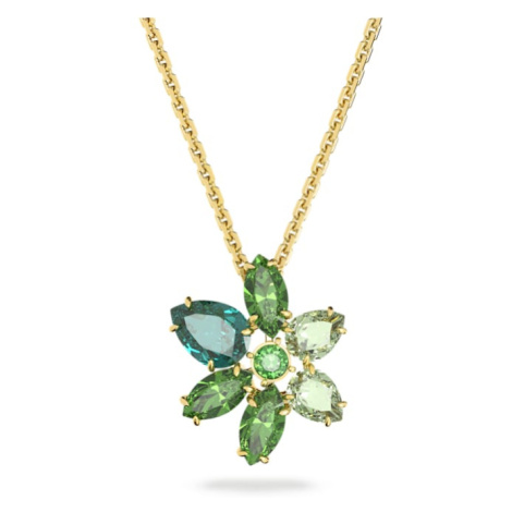 Swarovski Stylový pozlacený náhrdelník s krystaly Gema 5658399