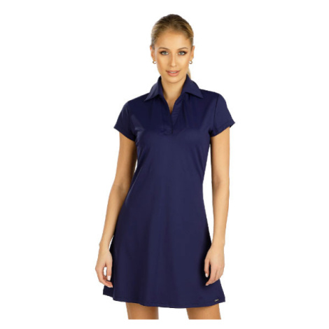 Dámské šaty s krátkým rukávem Litex 5D181 | tmavě modrá