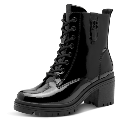 DÁMSKÉ KOTNÍKOVÉ BOTY S.OLIVER 5-25223-43 018 ČERNÁ