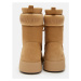 Dámské vysoké zimní boty MOON BOOT MB LTRACK COMBAT BOOT -L003 SAND