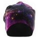 Čepice // MasterDis Printed Jersey Beanie galaxy/black