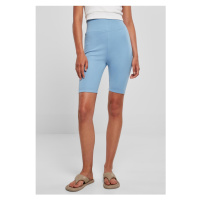 Dámské legíny // Urban Classics / Ladies High Waist Cycle Shorts horizonblue