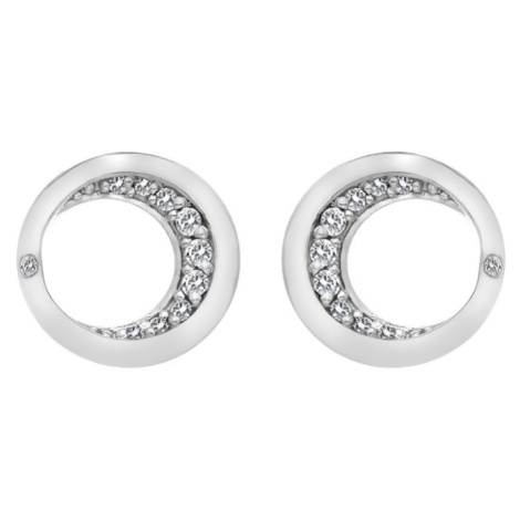 Hot Diamonds Půvabné stříbrné náušnice Hot Diamonds Celestial DE686