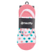 Meatfly ponožky Low Socks Triple Pack White / Pink | Růžová