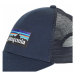 Patagonia P-6 LOGO LOPRO TRUCKER HAT Tmavě modrá