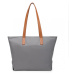 Miss Lulu voděodolná casual shopping taška - šedá - 14L