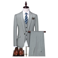 Business pánský oblek luxusní s vestou a bez