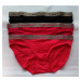 Dámské kalhotky Calvin Klein QD3561E 3 KUSY | růžová