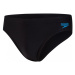 Pánské plavky speedo tech panel 7cm brief black/nordic teal/pool
