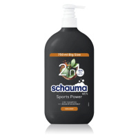 Schwarzkopf Schauma MEN sprchový gel a šampon 2 v 1 pro muže Sports Power 750 ml